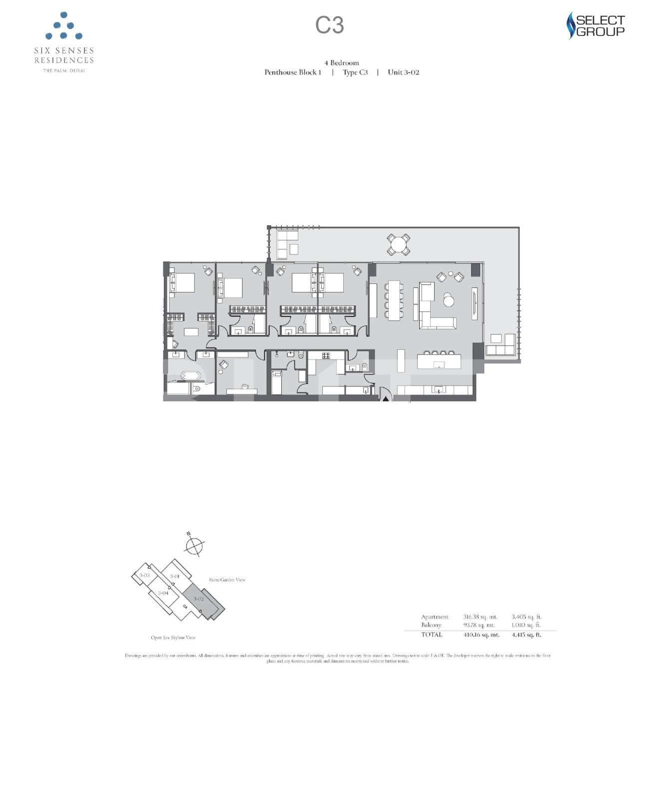 Apartament de vânzare 4+ camere Downtown Dubai - 87582AV | BLITZ Dubai | Poza2