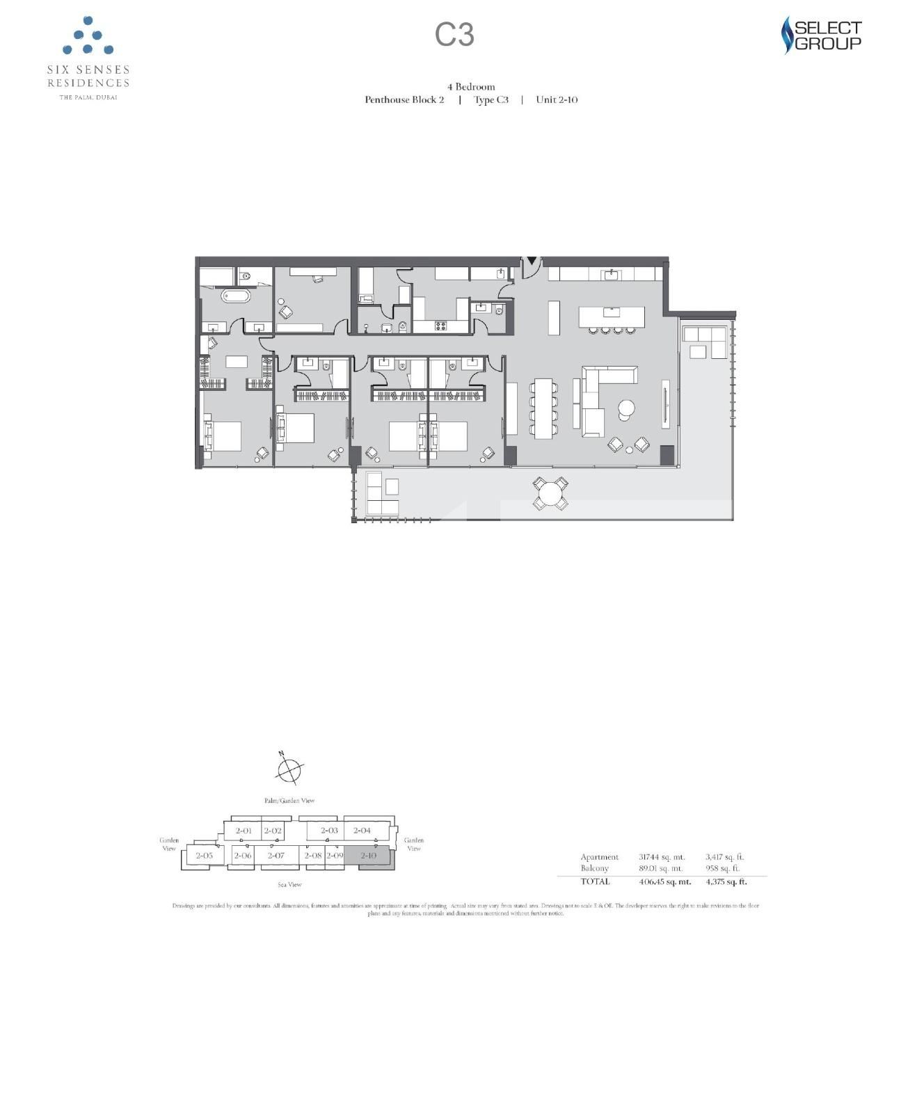 Apartament de vânzare 4+ camere Downtown Dubai - 87589AV | BLITZ Dubai | Poza2