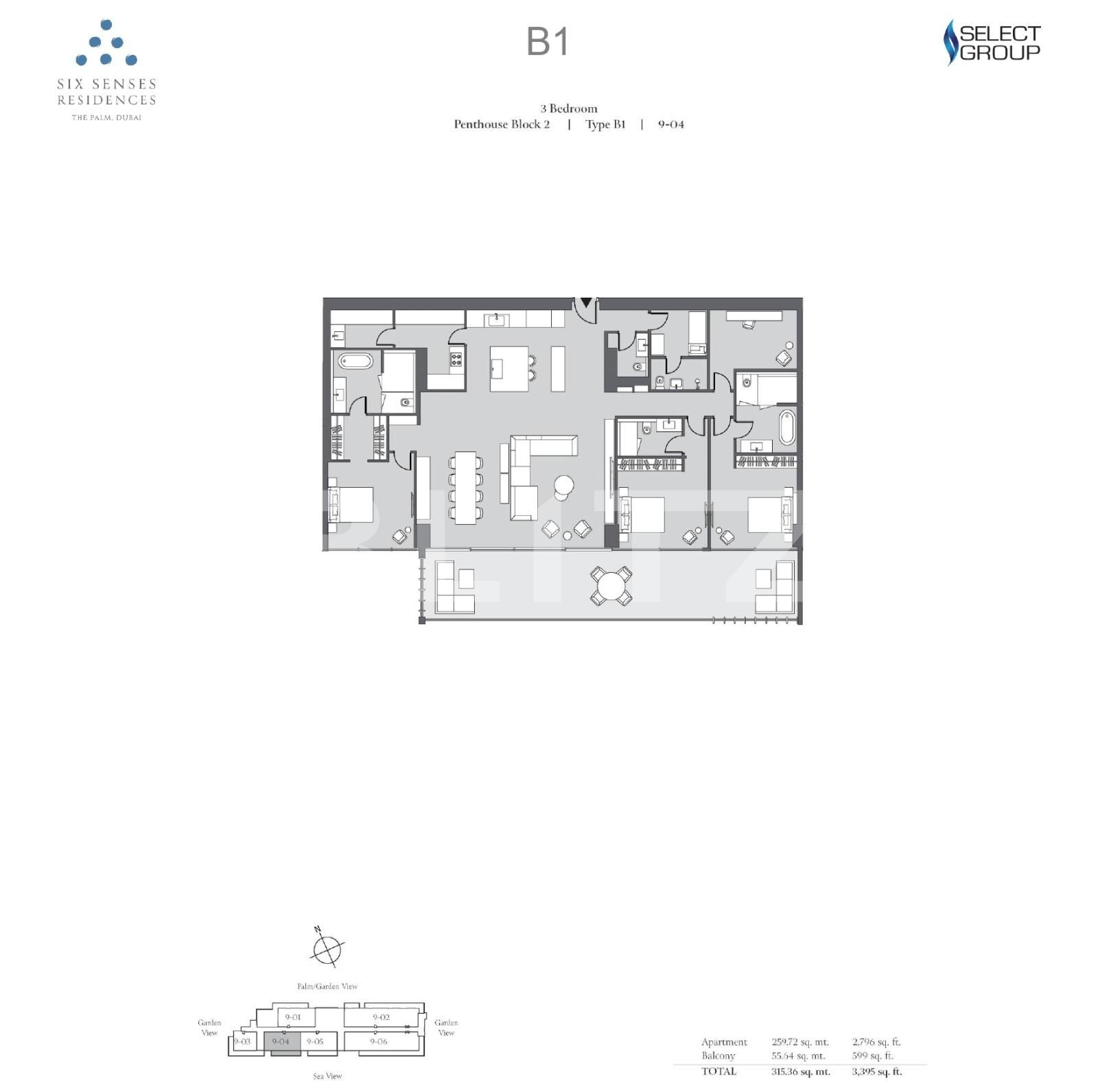 Apartament de vânzare 4 camere Downtown Dubai - 87591AV | BLITZ Dubai | Poza9