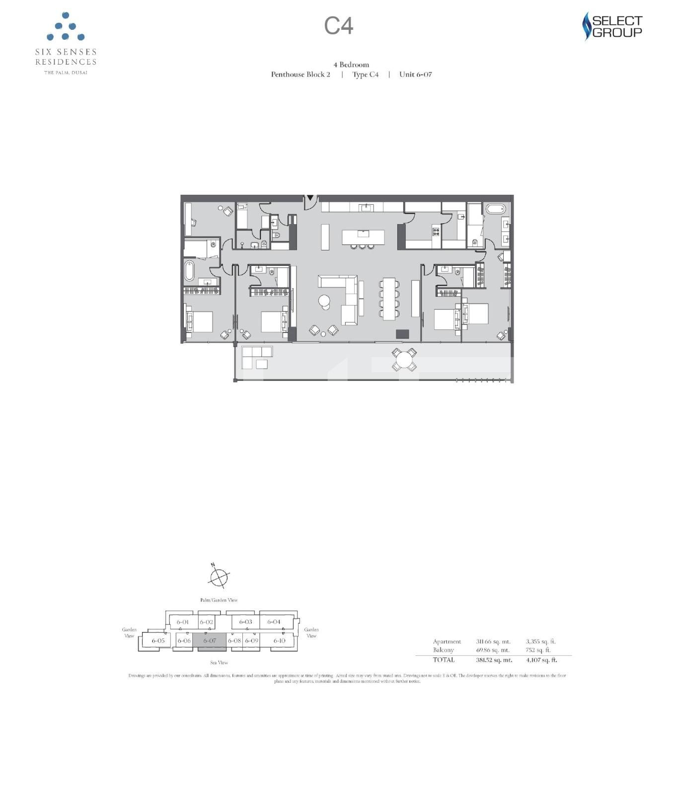 Apartament de vânzare 4+ camere Downtown Dubai - 87592AV | BLITZ Dubai | Poza2