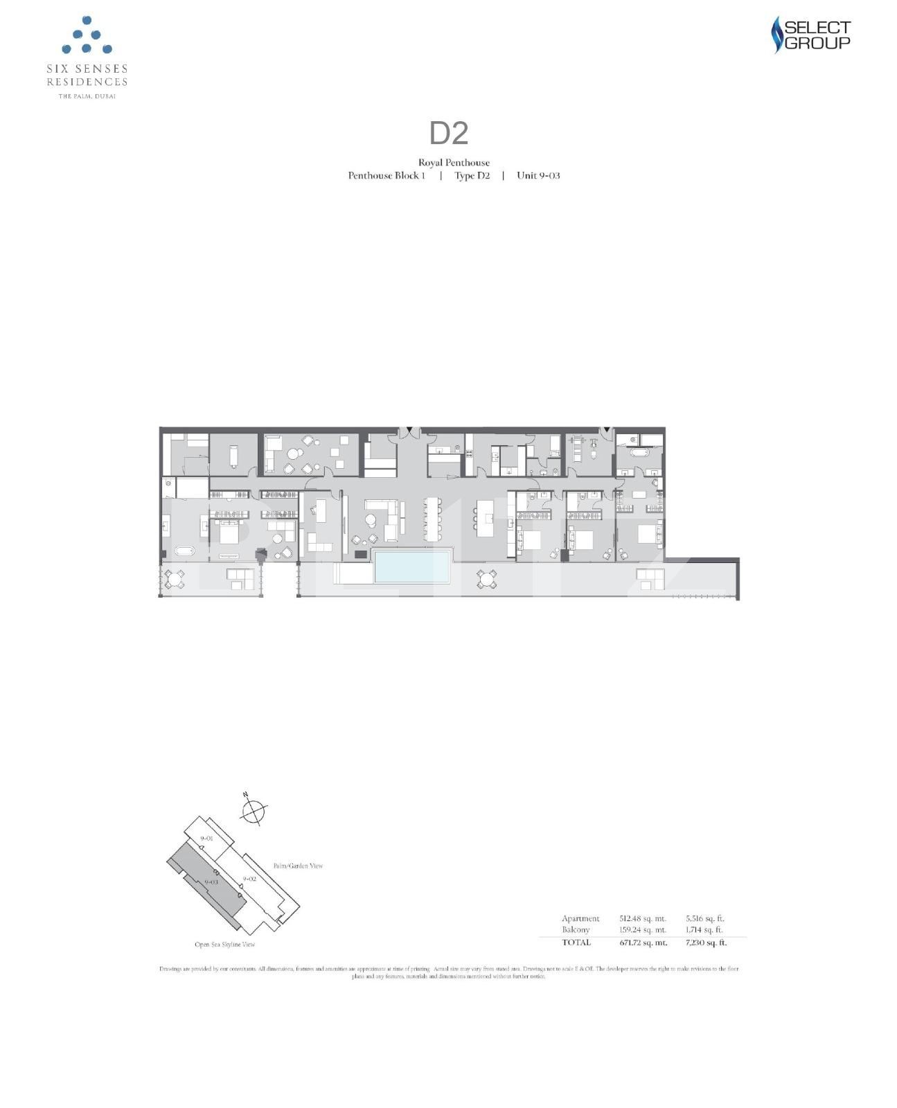 Apartament de vânzare 4+ camere Downtown Dubai - 87598AV | BLITZ Dubai | Poza2
