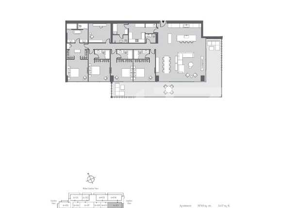 Apartament de vânzare 4+ camere Downtown Dubai - 87599AV | BLITZ Dubai | Poza2