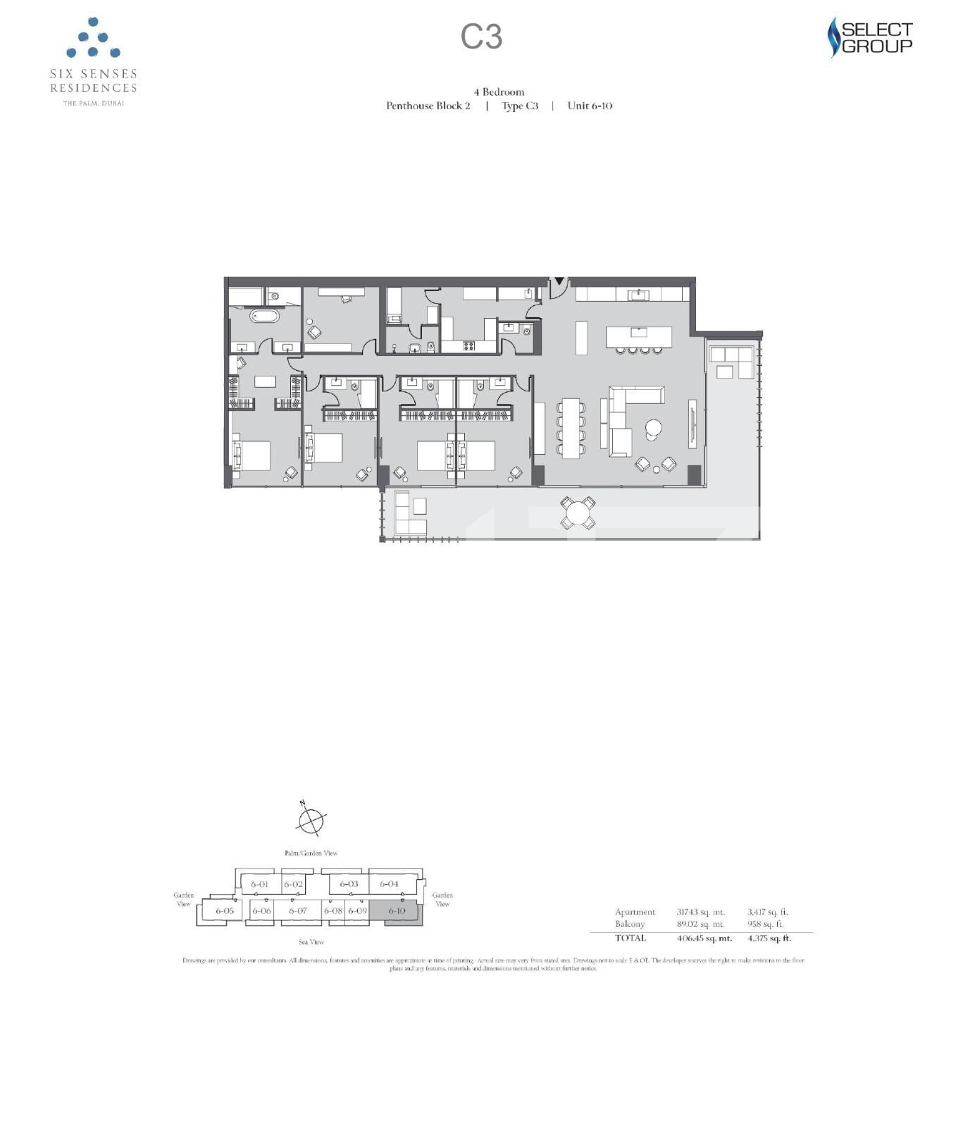 Apartament de vânzare 4+ camere Downtown Dubai - 87599AV | BLITZ Dubai | Poza2