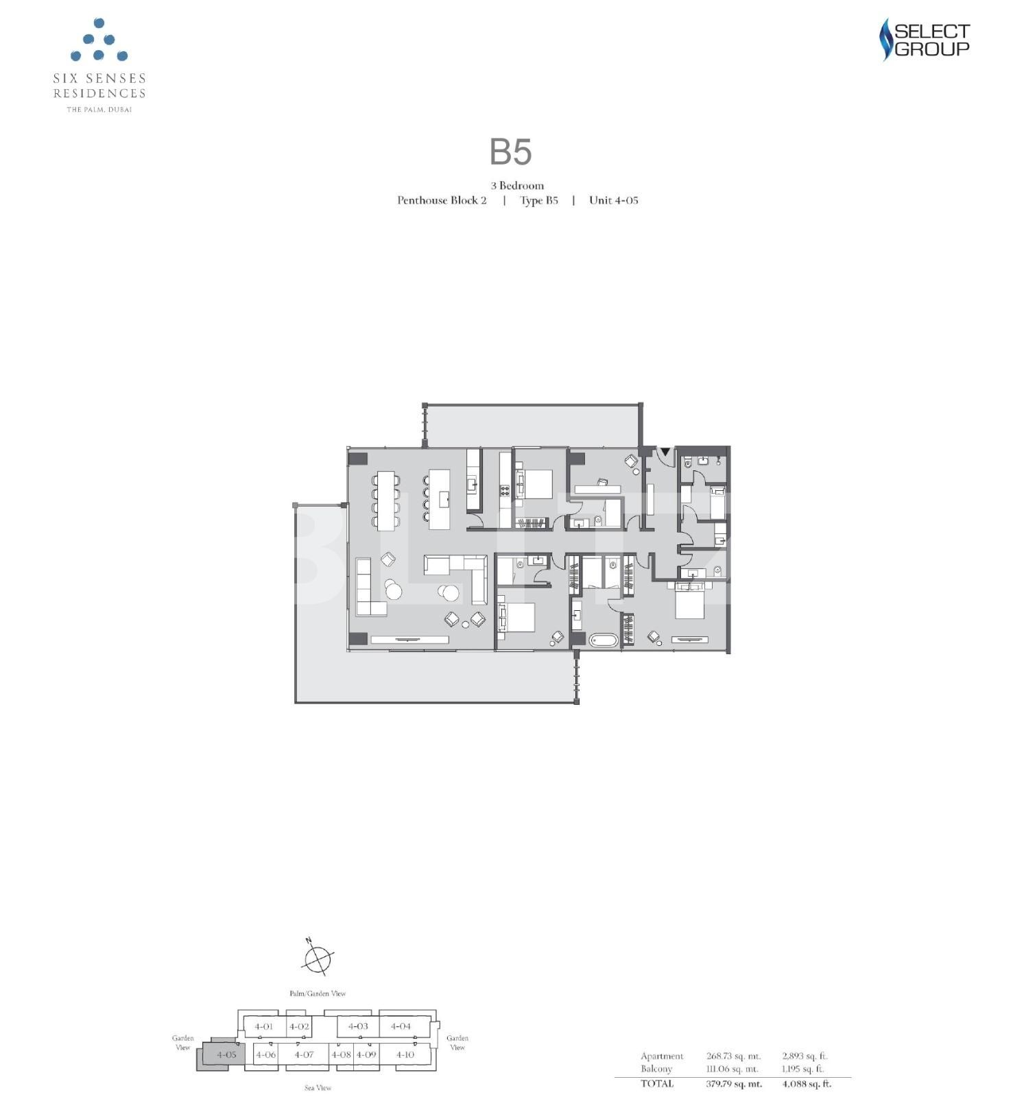 Apartament de vânzare 4 camere Downtown Dubai - 87646AV | BLITZ Dubai | Poza9