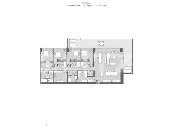 Apartament de vânzare 4+ camere Downtown Dubai - 87649AV | BLITZ Dubai | Poza9