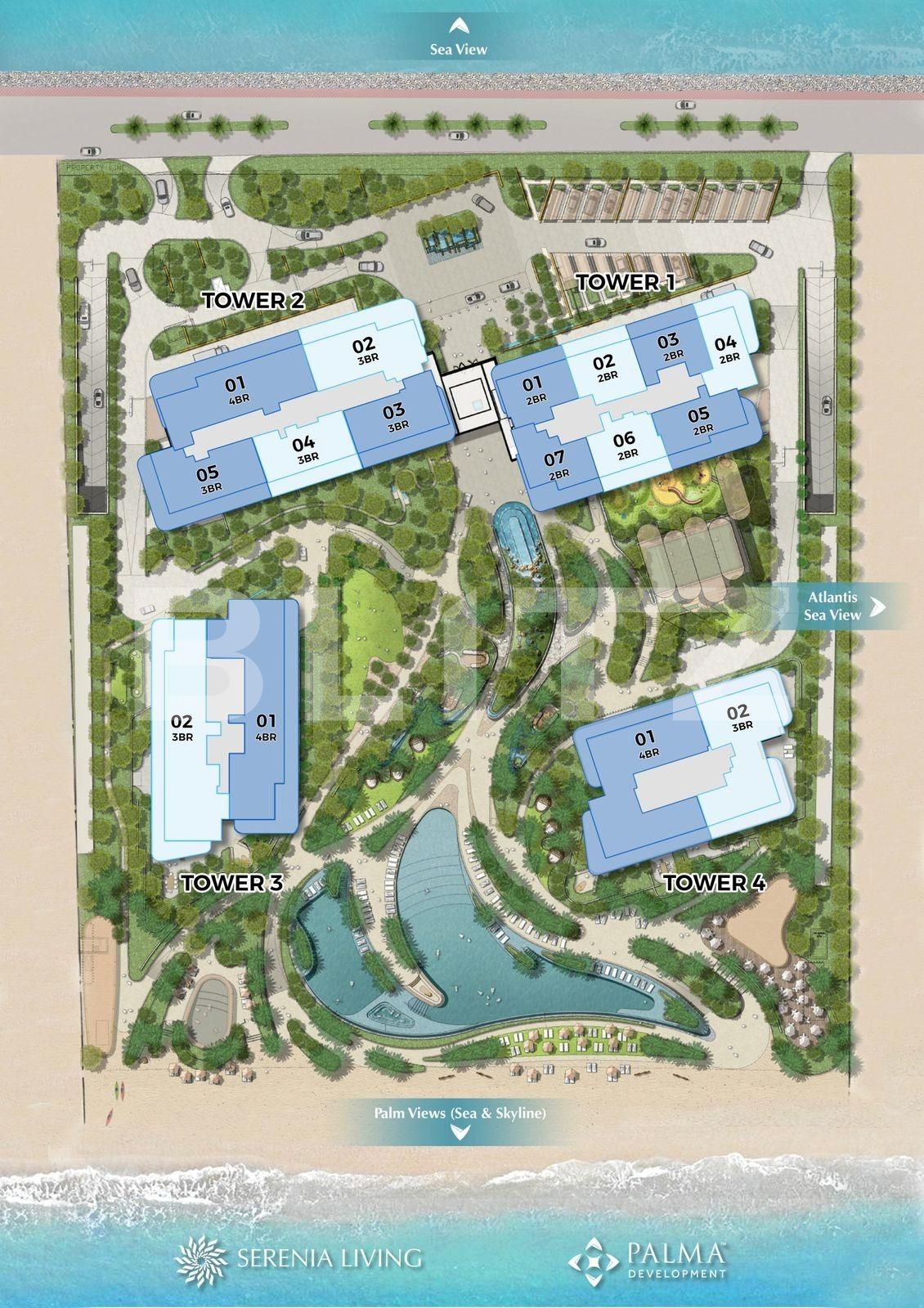 Apartament de vânzare 3 camere Palm Jumeirah - 89417AV | BLITZ Dubai | Poza2