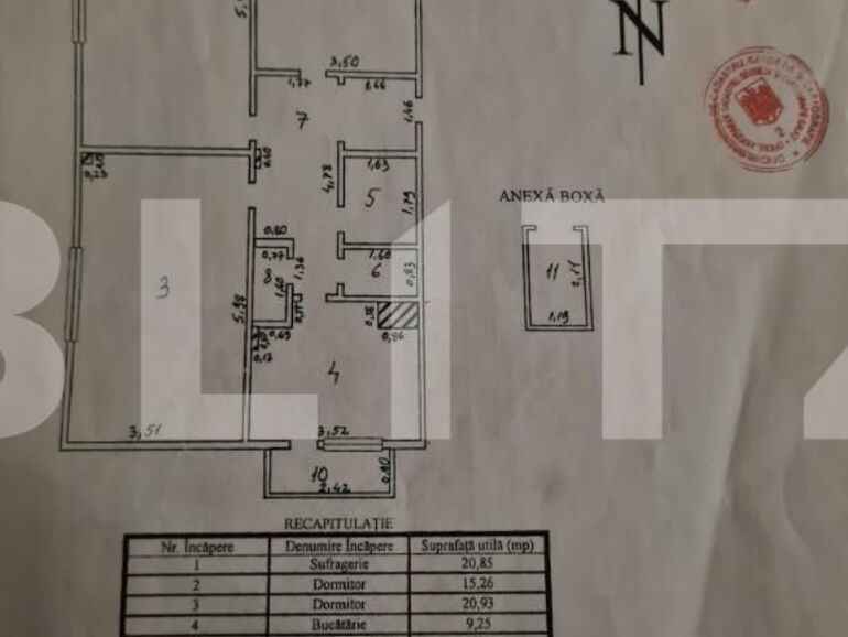 Apartament de vânzare 3 camere Central - 110979AV | BLITZ Galati | Poza1