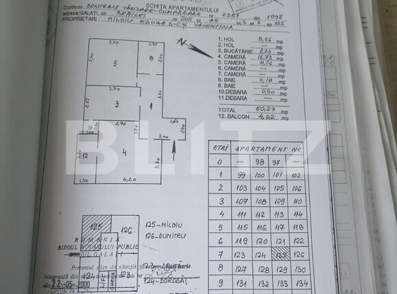Apartament de vânzare 2 camere Micro 20 - 123560AV | BLITZ Galati | Poza11