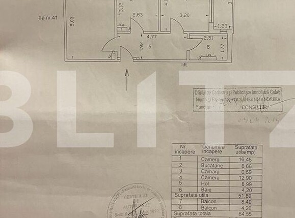 Apartament de vânzare 2 camere Mazepa 2 - 131309AV | BLITZ Galati | Poza18