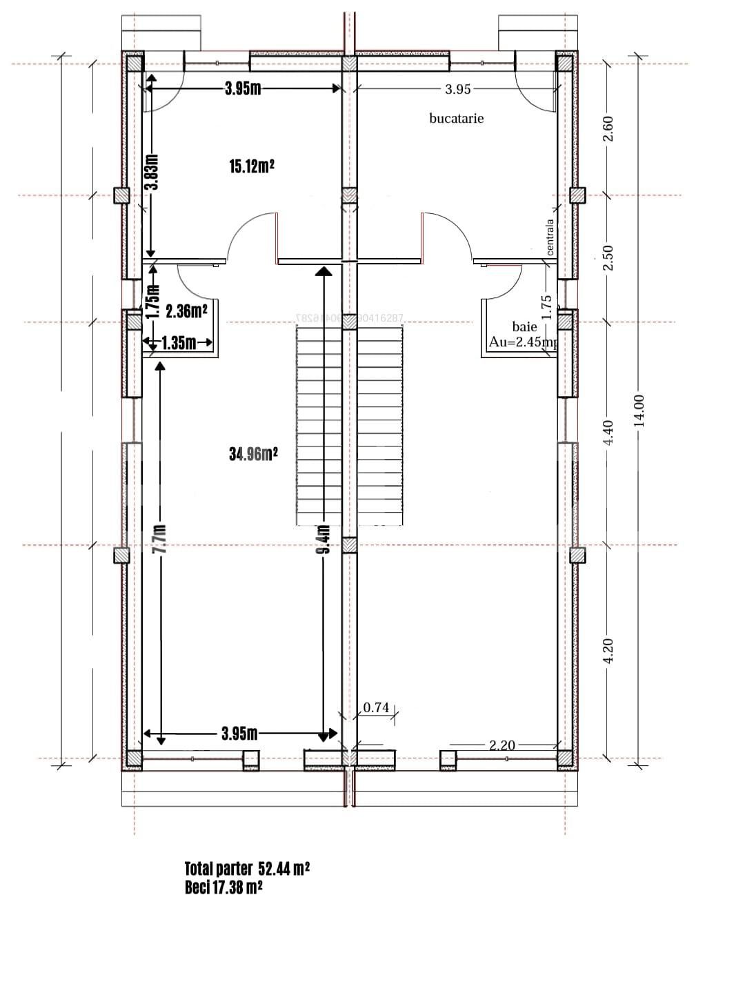 Casa de vânzare 3 camere Central - 131823CV | BLITZ Galati | Poza1