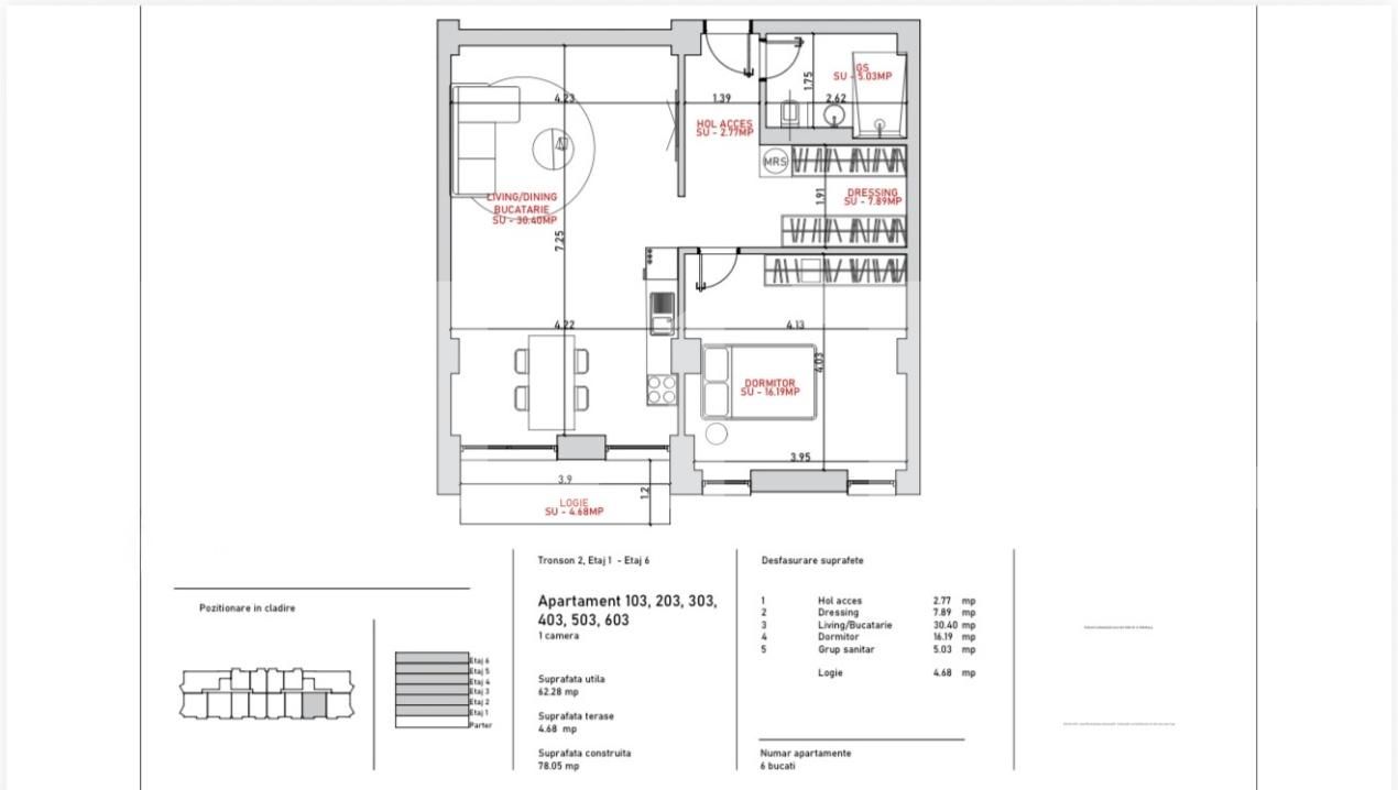 Apartament de vânzare 2 camere Port - 203615AV | BLITZ Galati | Poza3
