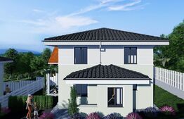 Teren 900 mp cu AC 2 locuinte individuale P+E, racorduri, Bucium