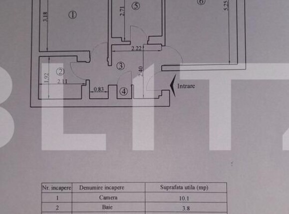 Apartament de vânzare 2 camere Central - 100877AV | BLITZ Iași | Poza6