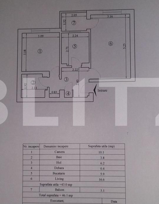 Apartament de vânzare 2 camere Central - 100877AV | BLITZ Iași | Poza6