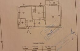 Apartament cu 2 camere, 52 mp, decomandat