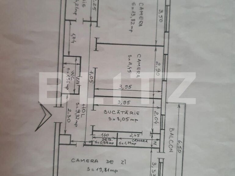 Apartament de vânzare 3 camere Gara - 101459AV | BLITZ Iași | Poza1