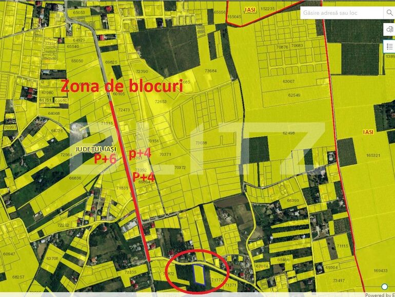 Teren de vânzare Visani - 101611TV | BLITZ Iași | Poza4