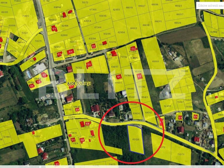 Teren de vânzare Visani - 101611TV | BLITZ Iași | Poza5