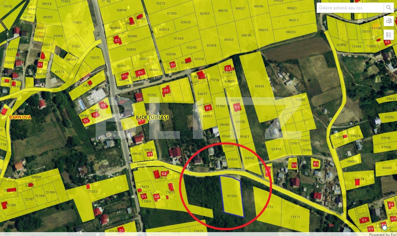 Teren de vânzare Visani - 101611TV | BLITZ Iași | Poza5