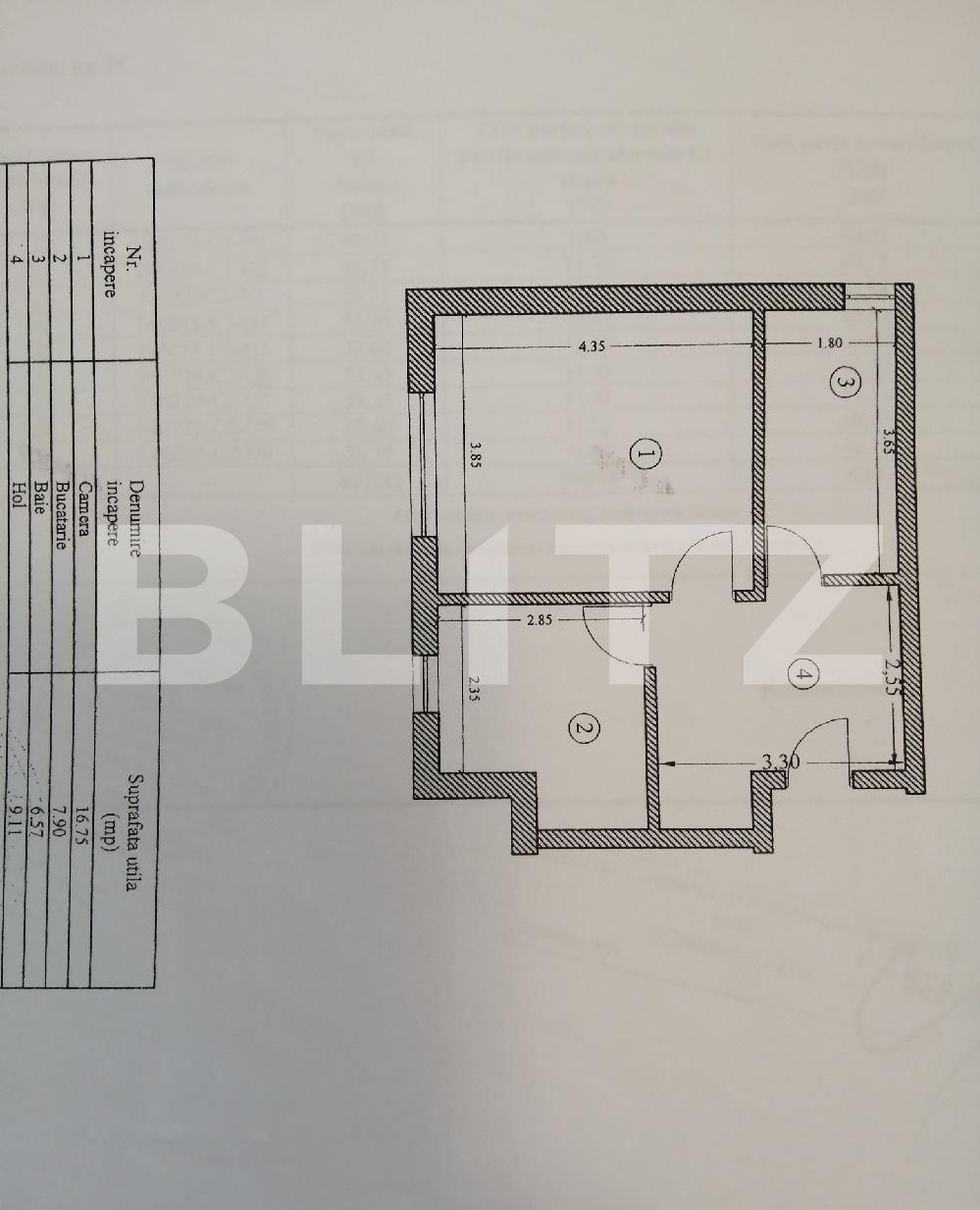 Garsonieră de vânzare Strugurilor - 102005AV | BLITZ Iași | Poza11
