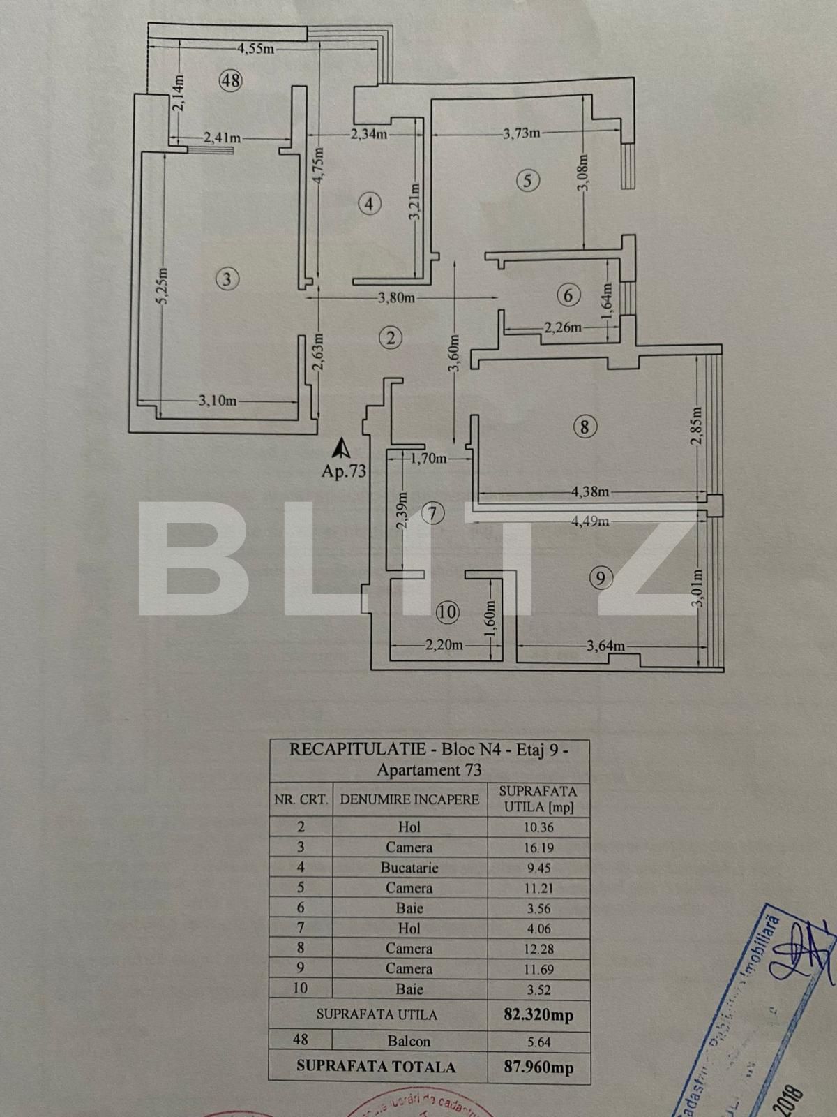 Apartament de vânzare 4 camere Tatarasi - 102728AV | BLITZ Iași | Poza1