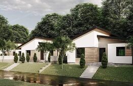 Casa plan parter 75 eficienta energetica clasa A, 500 mp de teren, Breazu
