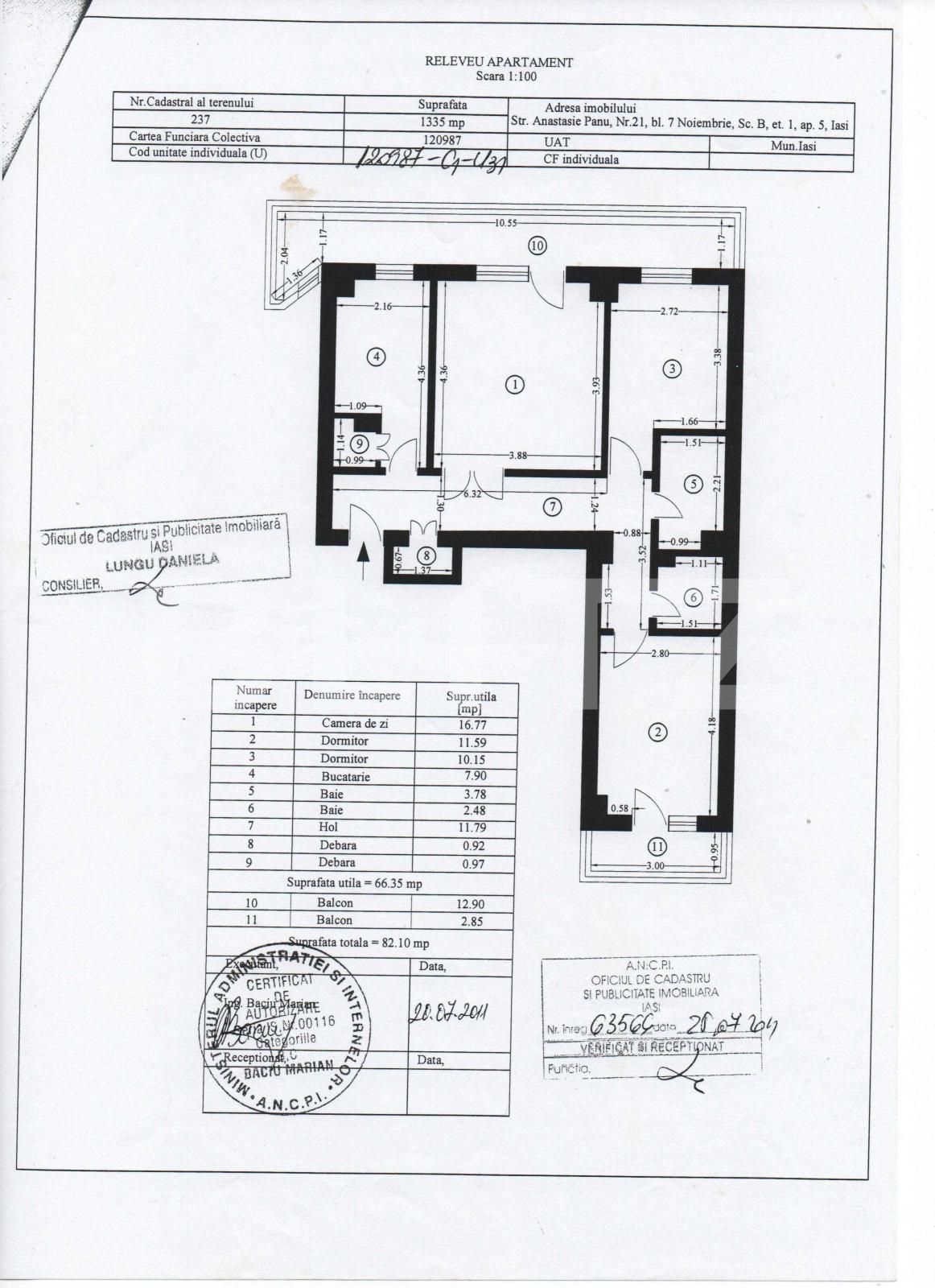 Spațiu birouri de închiriat Centru Civic - 103342SIB | BLITZ Iași | Poza1