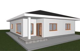 Casa cu 4 camere, 120 mp utili, teren cu 512 mp, Visani