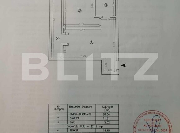 Apartament de vânzare 2 camere Tatarasi - 105192AV | BLITZ Iași | Poza7