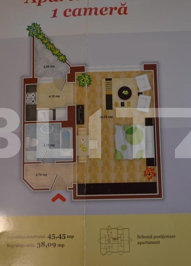 Garsonieră de vânzare Canta - 105627AV | BLITZ Iași | Poza9