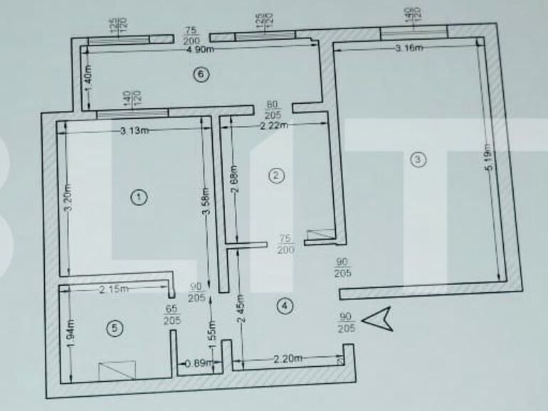 Apartament de vânzare 2 camere Dacia - 105814AV | BLITZ Iași | Poza1