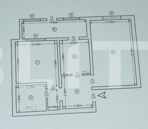 Apartament de vânzare 2 camere Dacia - 105814AV | BLITZ Iași | Poza1