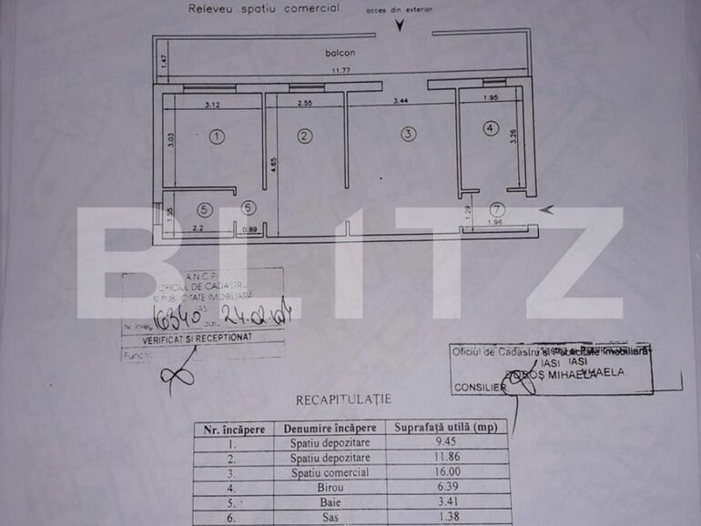 Spațiu comercial de închiriat Primaverii - 105819SIC | BLITZ Iași | Poza1