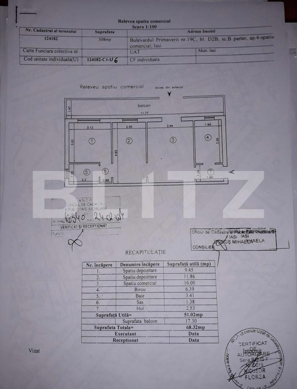Spațiu comercial de închiriat Primaverii - 105819SIC | BLITZ Iași | Poza1