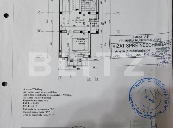 Casa de vânzare 3 camere Copou - 106059CV | BLITZ Iași | Poza8