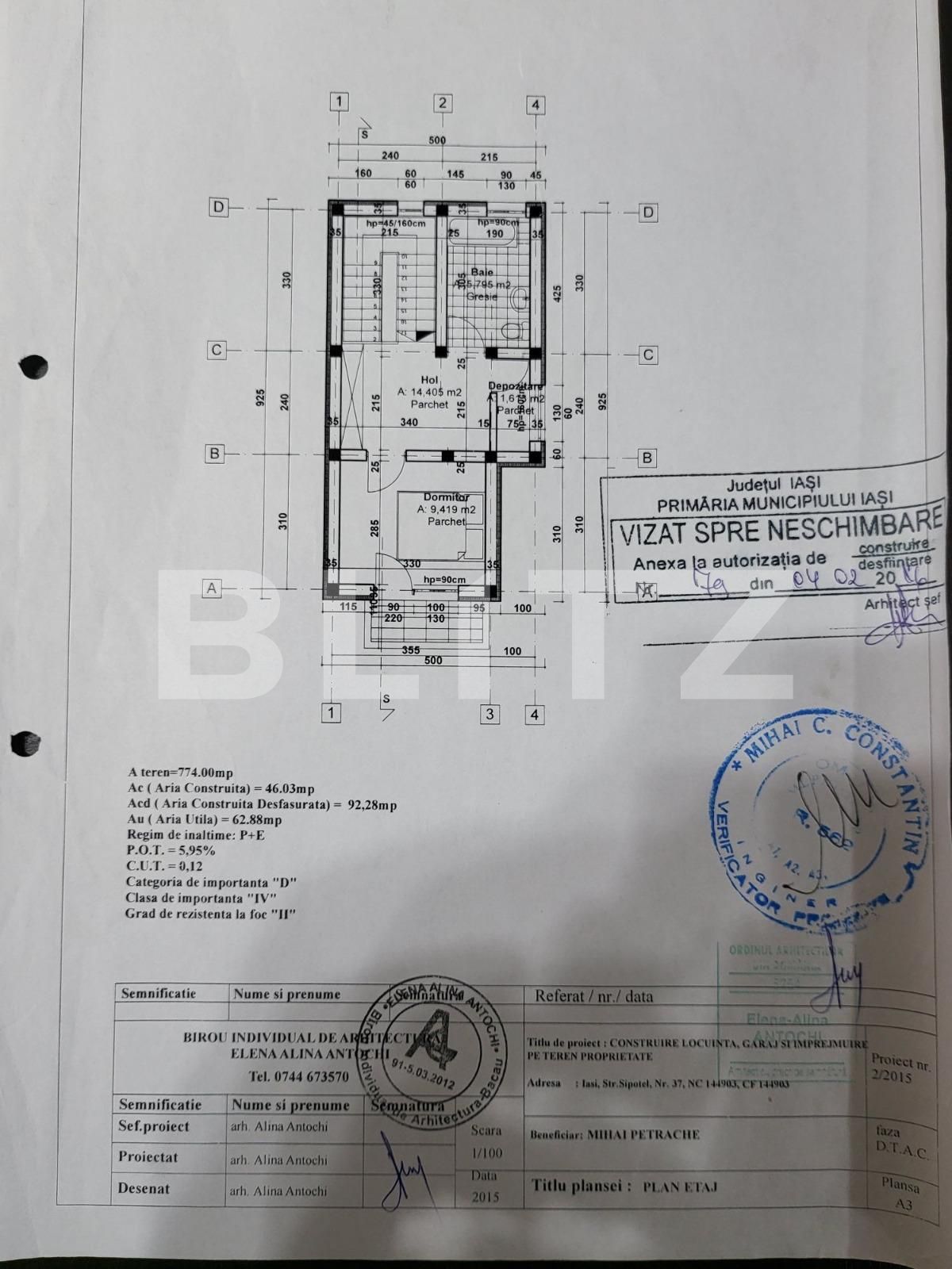 Casa de vânzare 3 camere Copou - 106059CV | BLITZ Iași | Poza8