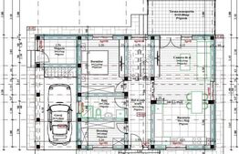 Casa la rosu 5 camere, 180 mp, Bucium