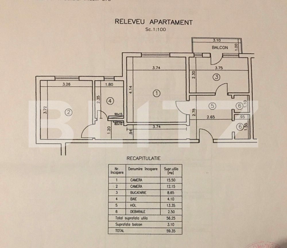Apartament de vânzare 2 camere Tatarasi - 106203AV | BLITZ Iași | Poza8