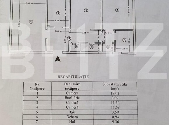 Apartament de vânzare 3 camere Tatarasi - 106559AV | BLITZ Iași | Poza18