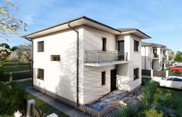 Casa individuala P+1, finisaje premium, 113 mp, teren 380 mp, Breazu