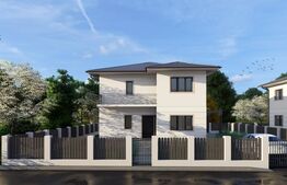 Casa individuala P+1, finisaje premium, 113 mp, teren 380 mp, Breazu