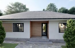 Casa plan parter, 88 mp, 425 mp teren, Breazu