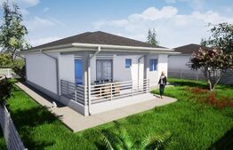 Casa plan parter, 82 mp, 430 mp teren, Vorovesti