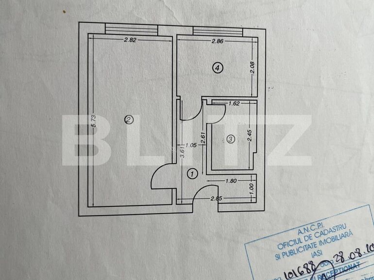 Garsonieră de vânzare Frumoasa - 107821AV | BLITZ Iași | Poza1