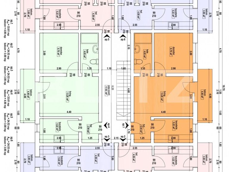 Apartament de vânzare 2 camere Lunca Cetatuii - 107863AV | BLITZ Iași | Poza1