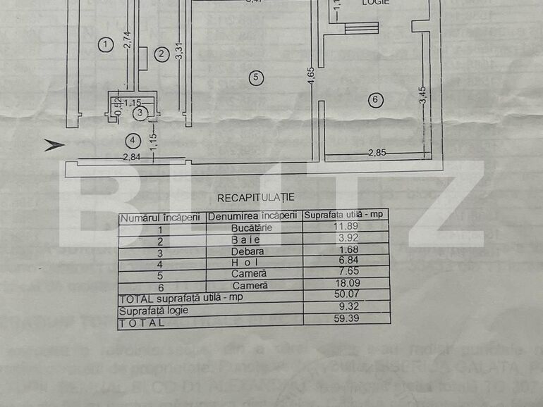 Apartament de vânzare 2 camere Mircea cel Batran - 108361AV | BLITZ Iași | Poza1