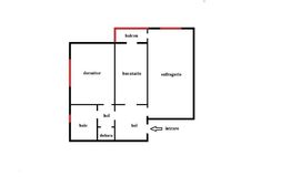 Apartament 2 camere,  56mp, zona Cug