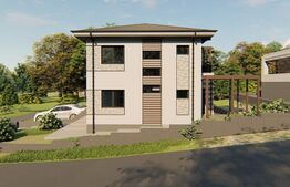 Casa cu 4 camere, 111 mp, 495 mp de teren, Sorogari