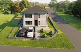 Casa cu 4 camere, 111 mp, 495 mp de teren, Sorogari