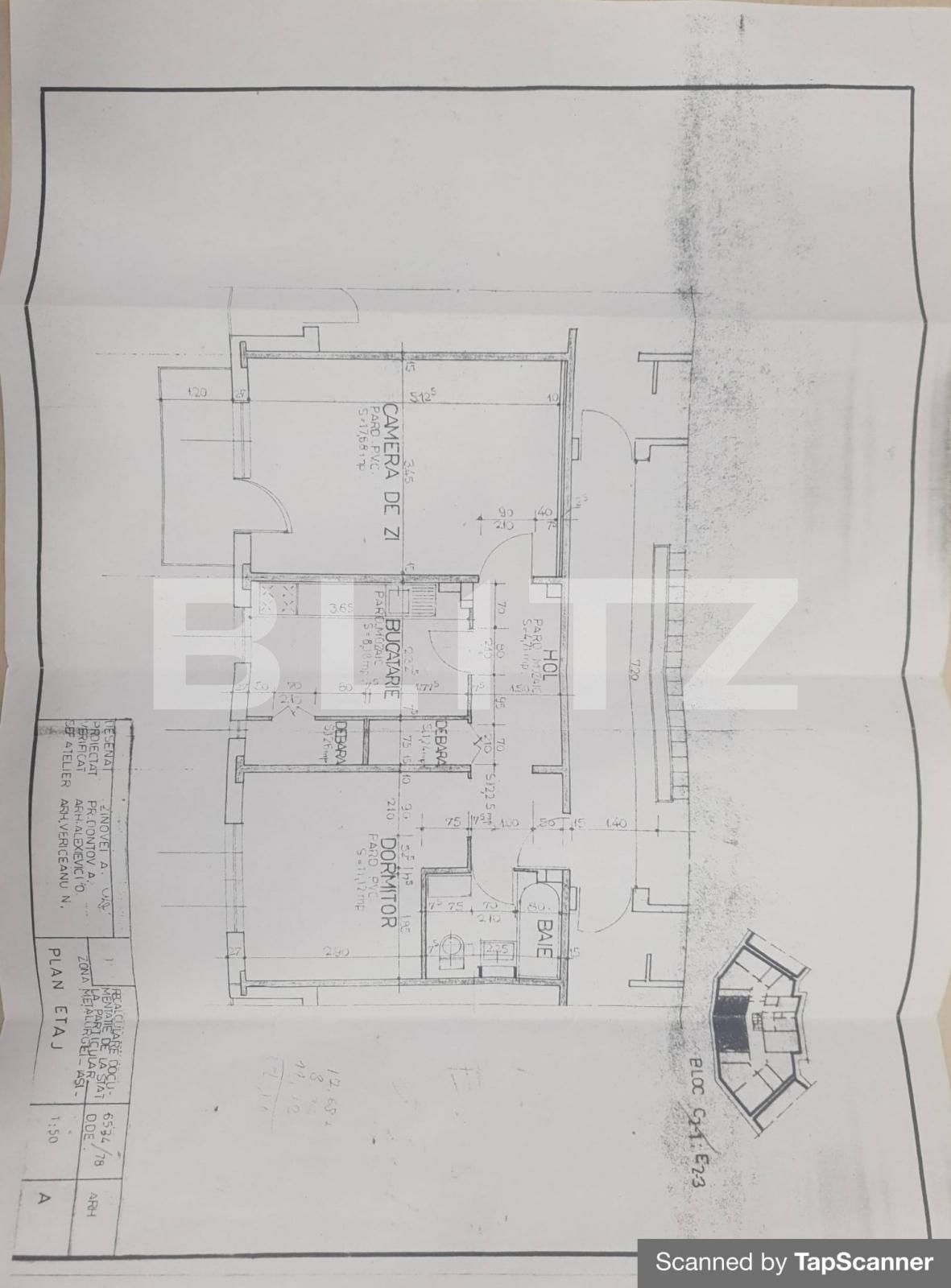 Apartament de vânzare 2 camere Tatarasi - 111125AV | BLITZ Iași | Poza1